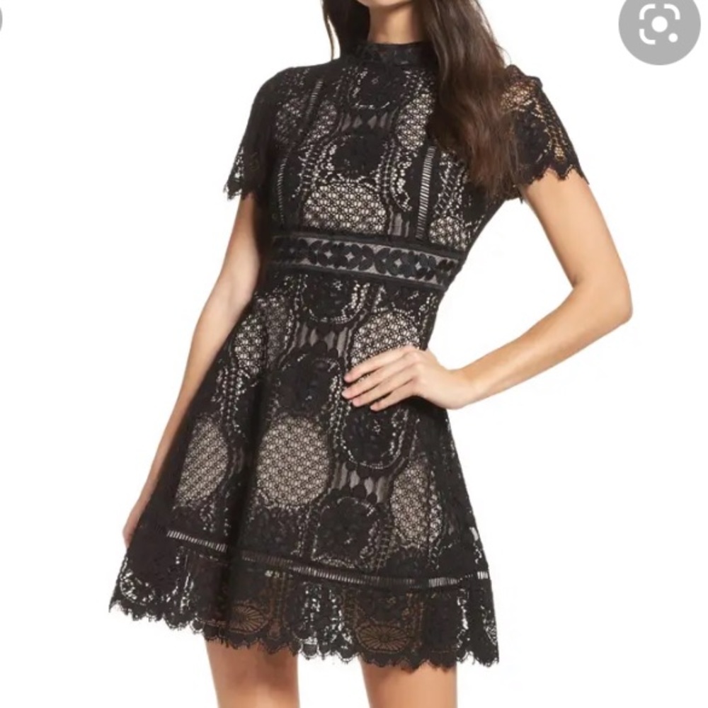 BB Dakota - Black Lace Dress